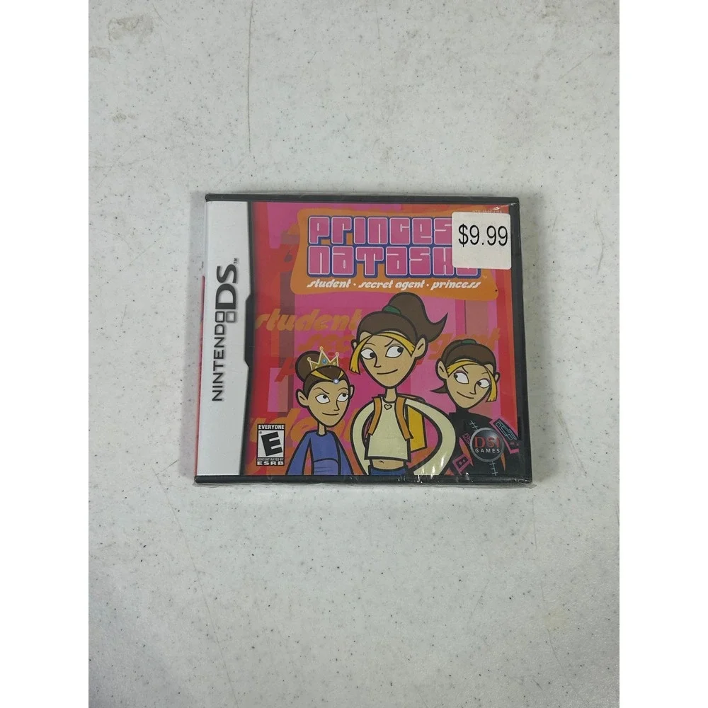 Princess Natasha Student Secret Agent Princess Nintendo DS Game New Sealed